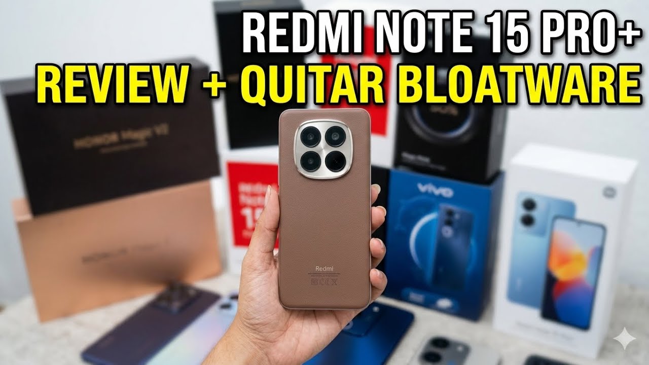 Redmi Note 15 Pro+ 5G: Full Review + How to Remove ALL Xiaomi