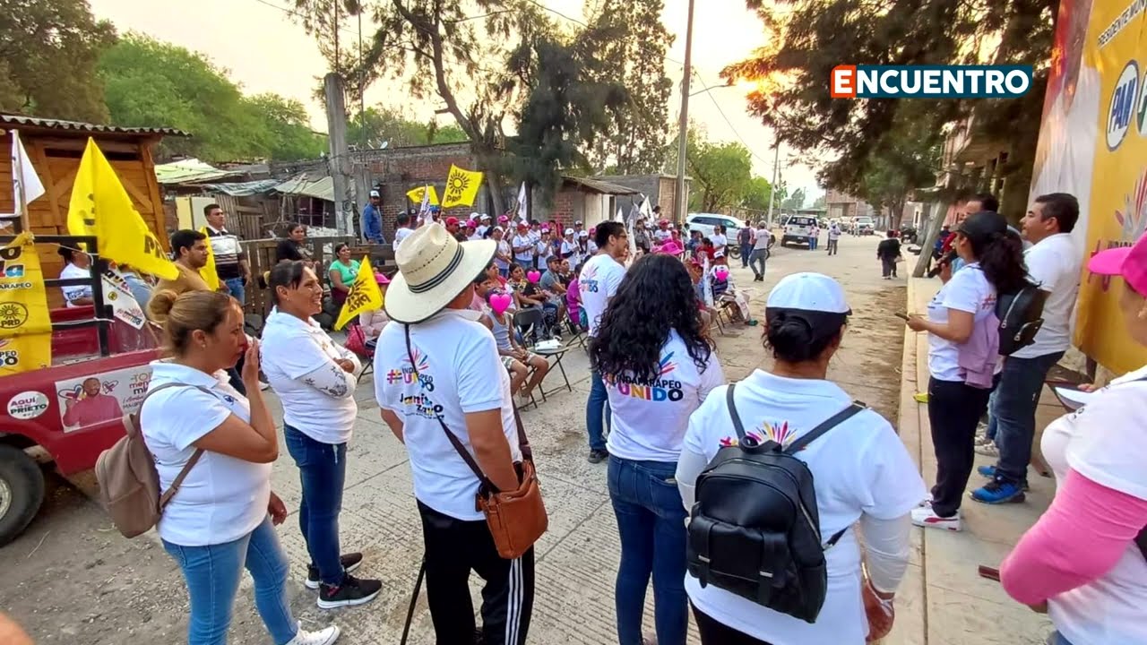 Janitzio Zavala alista cierre de campaña en Indaparapeo