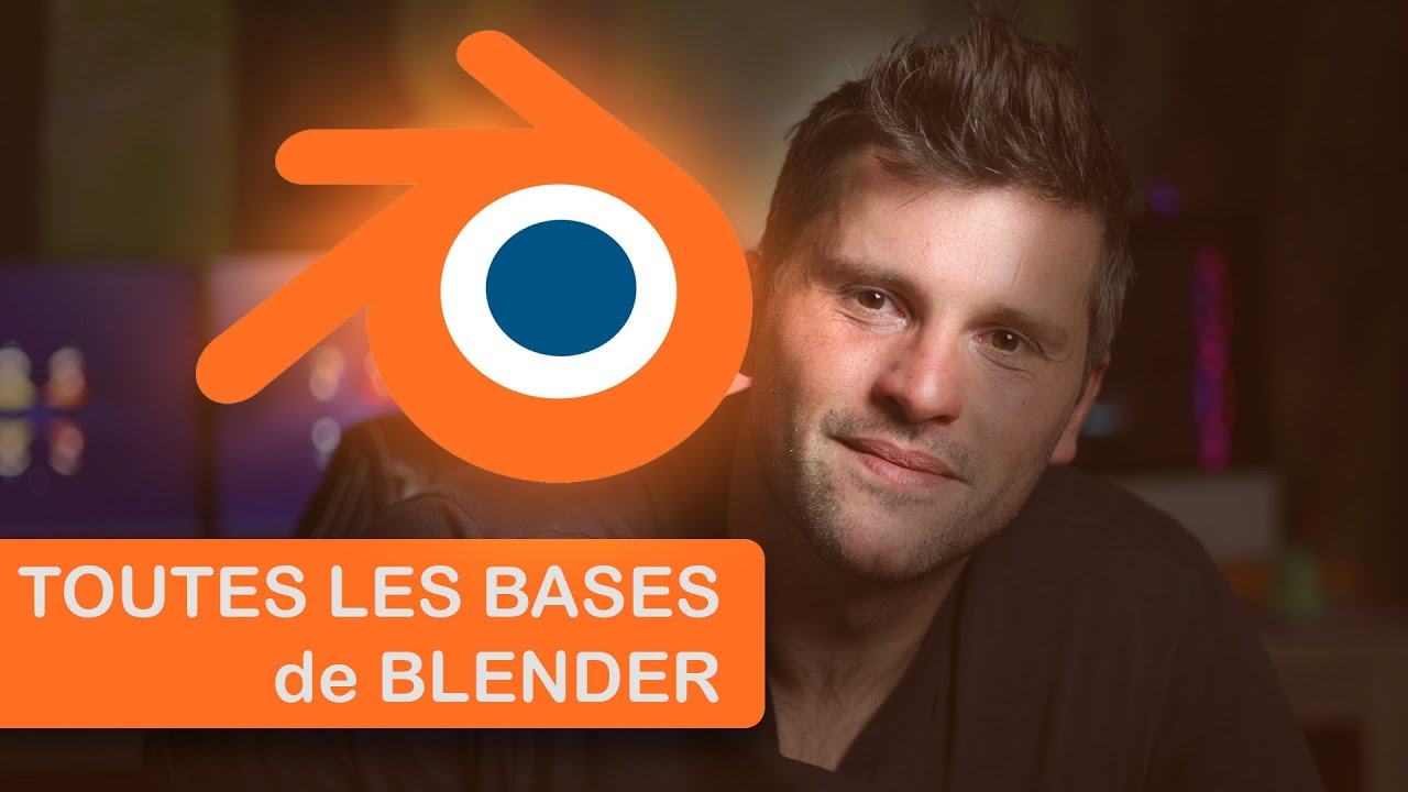 MEGA TUTO : Les BASES de BLENDER – 3H de formation gratuite pour débutant sur Blender 4 en français