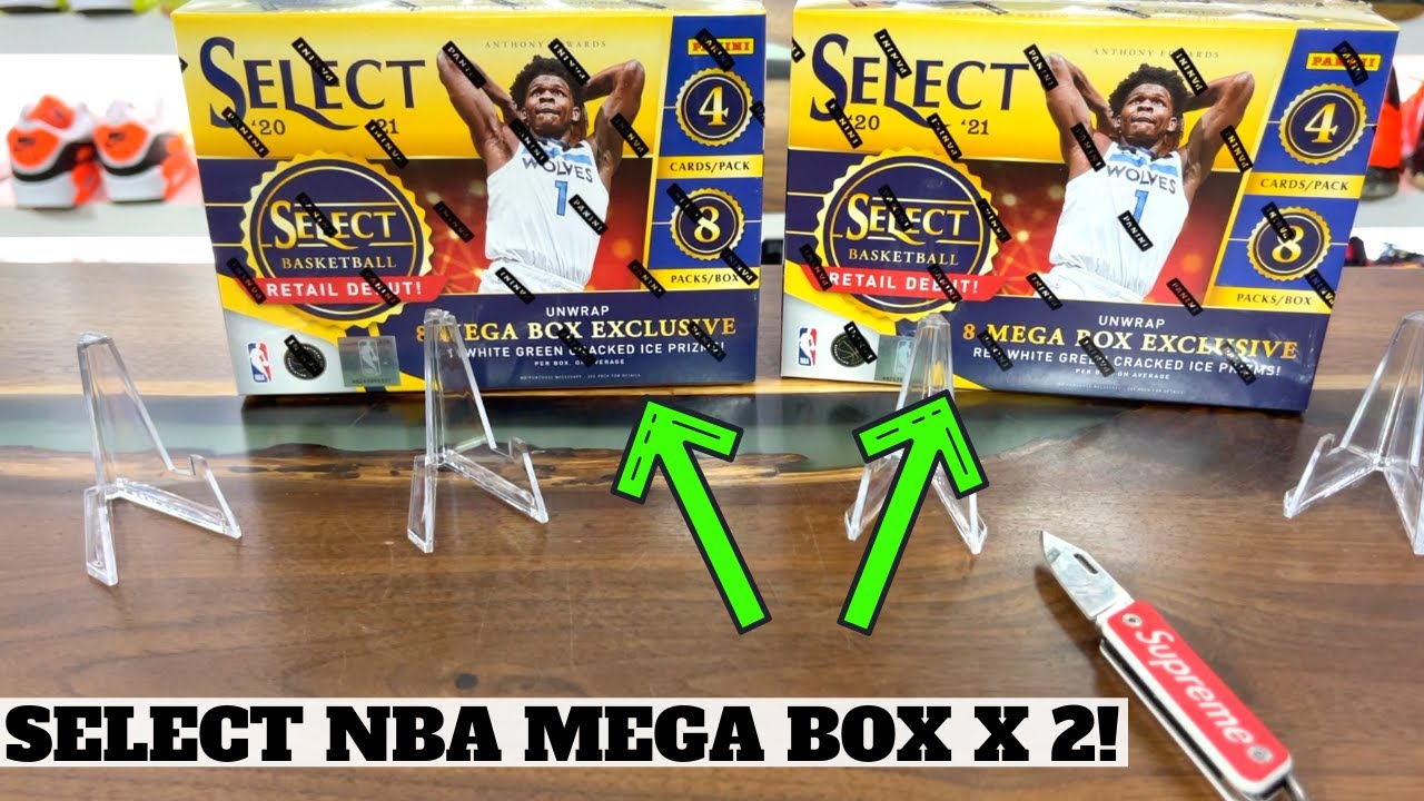 2020/21 Panini Select Basketball Mega Box X 2! - YouTube