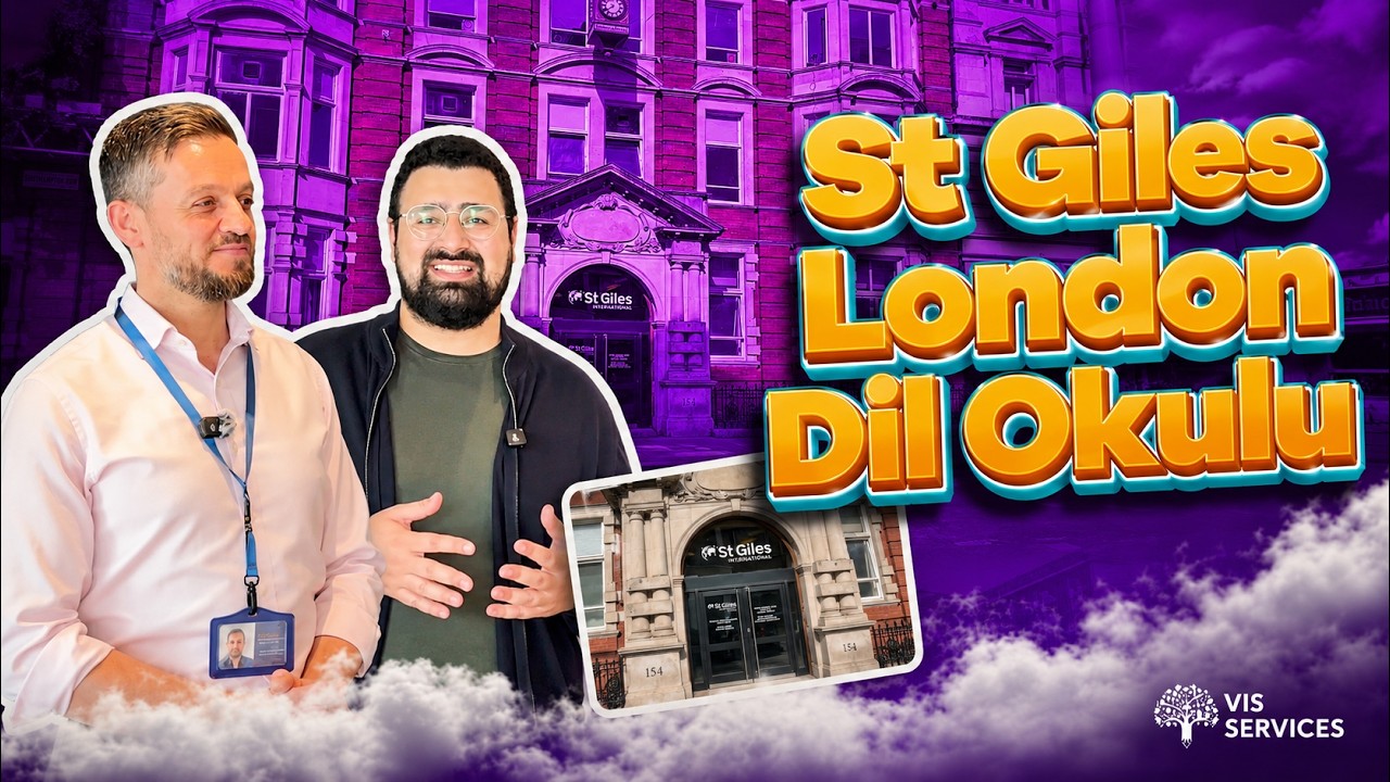 Londra’nın Kalbinde Dil Eğitimi! | St Giles London Dil Okulu Tanıtımı 🇬🇧✨