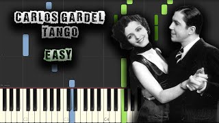 Carlos Gardel - Por Una Cabeza - Tango - EASY - [Piano Tutorial] (Download MIDI + PDF Scores)