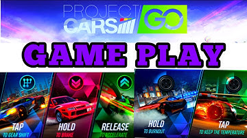 Project Cars Go Gameplay Walkthrough (Android, iOS) game features One touch racing