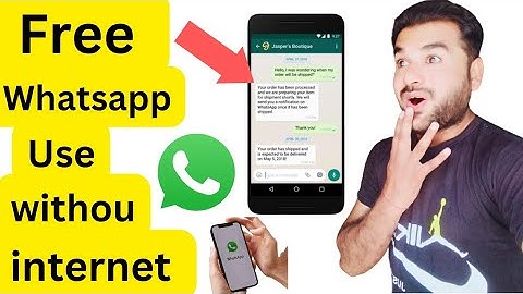 Free Whatsapp Use Without Internet || Whatsapp Proxy Settings android / I phone