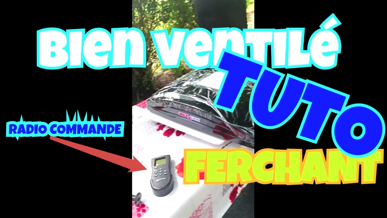 08 Comment poser un lanterneau ventilé sur un van ou un fourgon aménagé  (TUTO) Fiamma Turbo Vent 