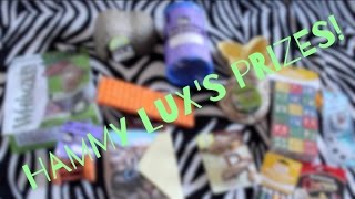 Hammylux Prize Un-Packaging