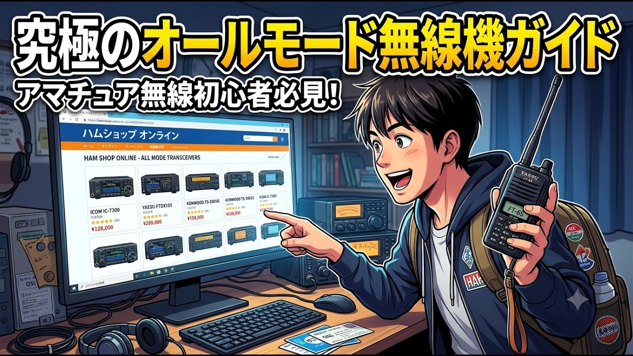 究極のオールモード無線機ガイド - YouTube
