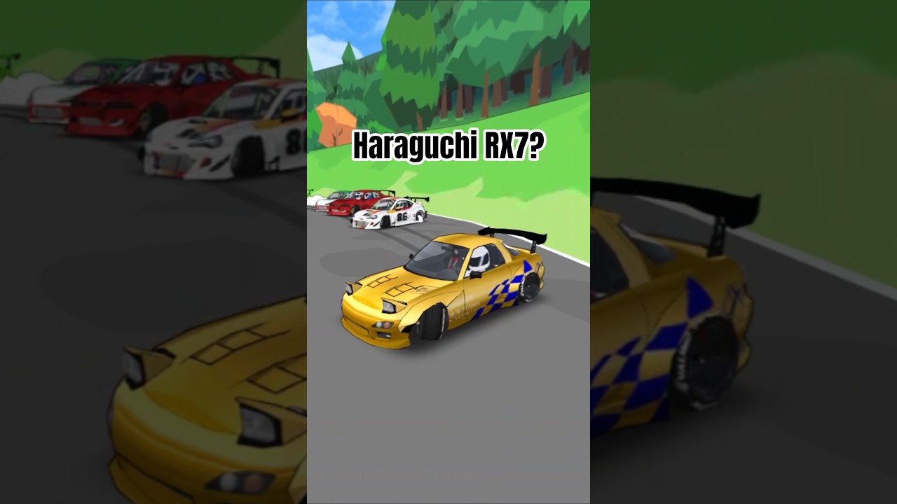 Haraguchi RX7 insane Drift jump frlegends #cargames #haraguchi