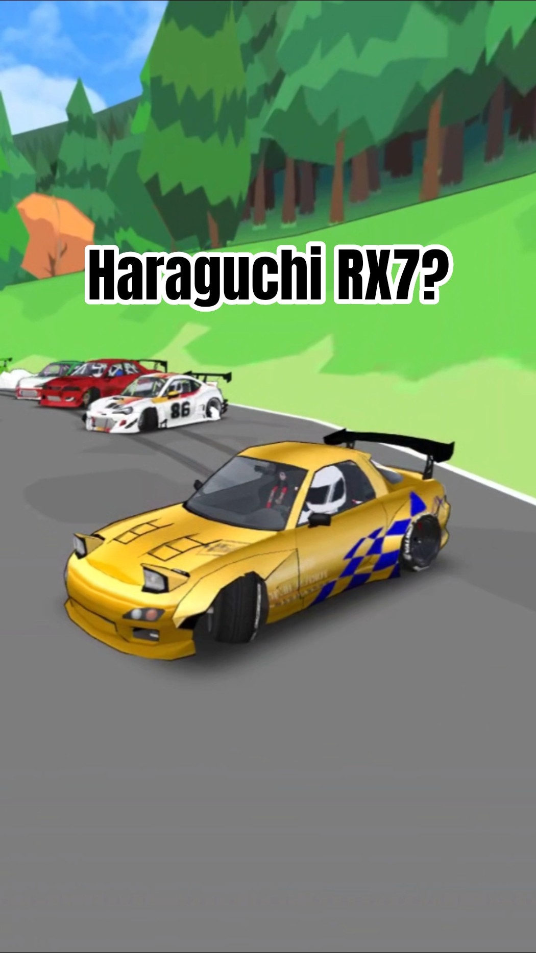 Haraguchi RX7 insane Drift jump frlegends #cargames #haraguchi