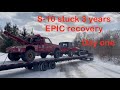 3 YEARS STUCK & ABANDON 4x4 Recovery day one by BSF Recovery Team