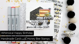 Simple Handmade Birthday Card | Whimsical