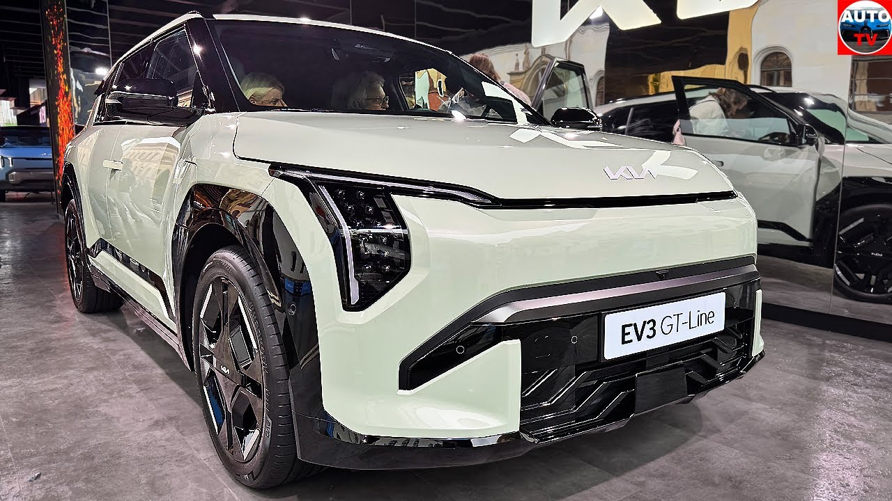 2026 Kia EV3 GT-Line FIRST LOOK: 300-Mile Range For $35k? | The Compact EV That Changes Everything
