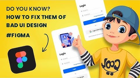 How to Fix Bad User Interface Designs – with #Figma!photoshop tutorialXD tutorialsocial media post