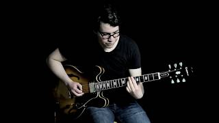 Ben Tovar - 12 bar major blues (Epiphone ES-335 PRO + EHX Soul food & EHX Crayon)