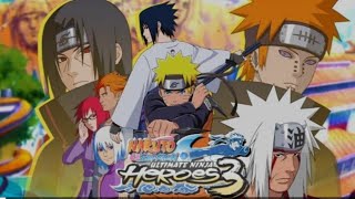 #30 Testing Game Naruto Ninja Ultimate Heroes 3 Playstation Portable (PSP) di Android screenshot 3