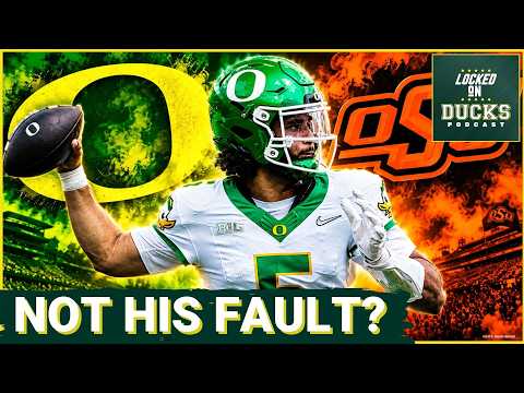 Oregon's Dante Moore was NOT the solution at Oklahoma State, NOR was he the Ducks' biggest problem