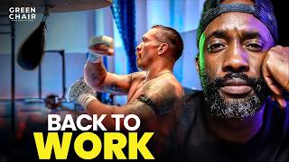 Oleksandr Usyk back in training..Deontay Wilder NEXT 