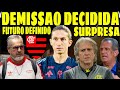 DEMISSÃO DO FILIPE LUÍS É DEFINIDA NO FLAMENGO! JORGE JESUS VOLTA COM TUDO NAS REDES SOCIAIS!