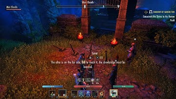 ESO Shadow of Sancre Tor - Howto lower the bridge puzzle