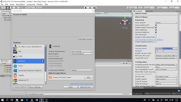 unity3d ขั้นตอนการ build android apk