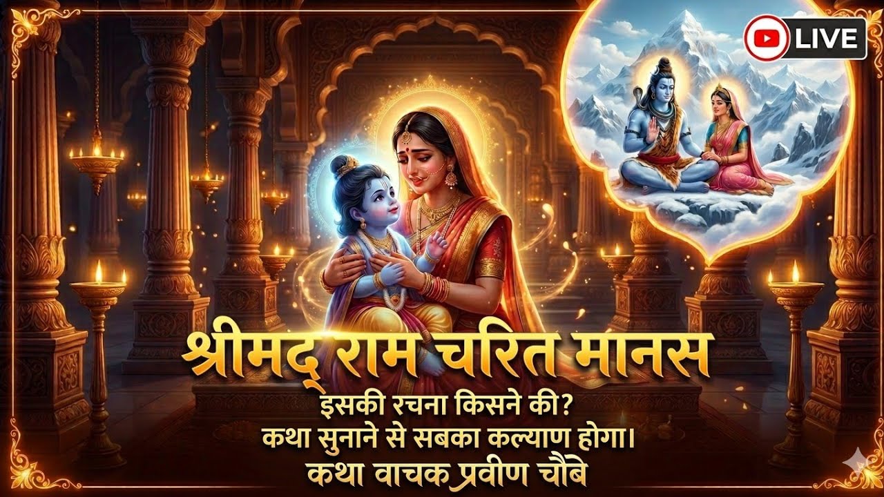 Shree Ram Katha || राम कथा का दिव्य रहस्य जानिए राम कथा की रचना किनकी ...
