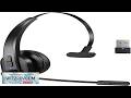 Sarevile Bluetooth Headset with USB Dongle for Computer Single Ear Wireless Headset