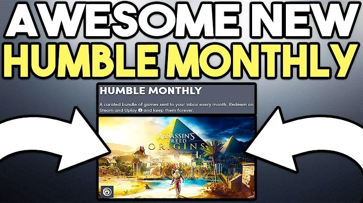 AWESOME NEW HUMBLE MONTHLY with AC ORIGINS and Great PC GAME DEALS!