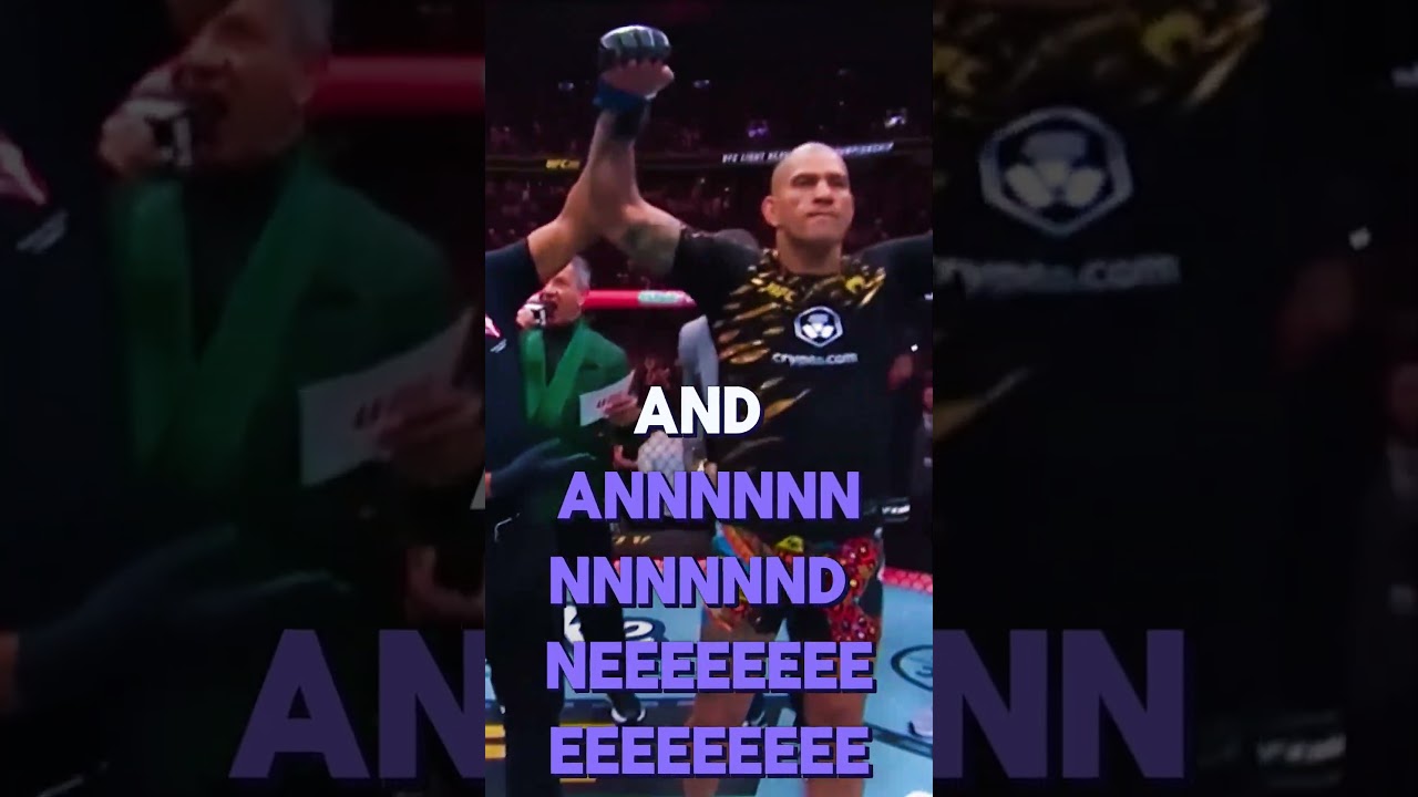 Alex Periera Wins UFC Light Heavy Weight Title