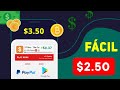 [La MEJOR APP]🤑 Cómo Ganar $2.50 DIARIOS para PayPal - 2022 💥| Cómo GANAR DINERO en Paypal RÁPIDO