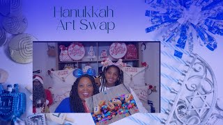 Hanukkah Night 7 Art Swap