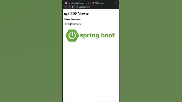 ANGULAR: Upload PDF and Images | Angular 14 Ngx Extended PDF Viewer #shortsvideo #coding #tutorial