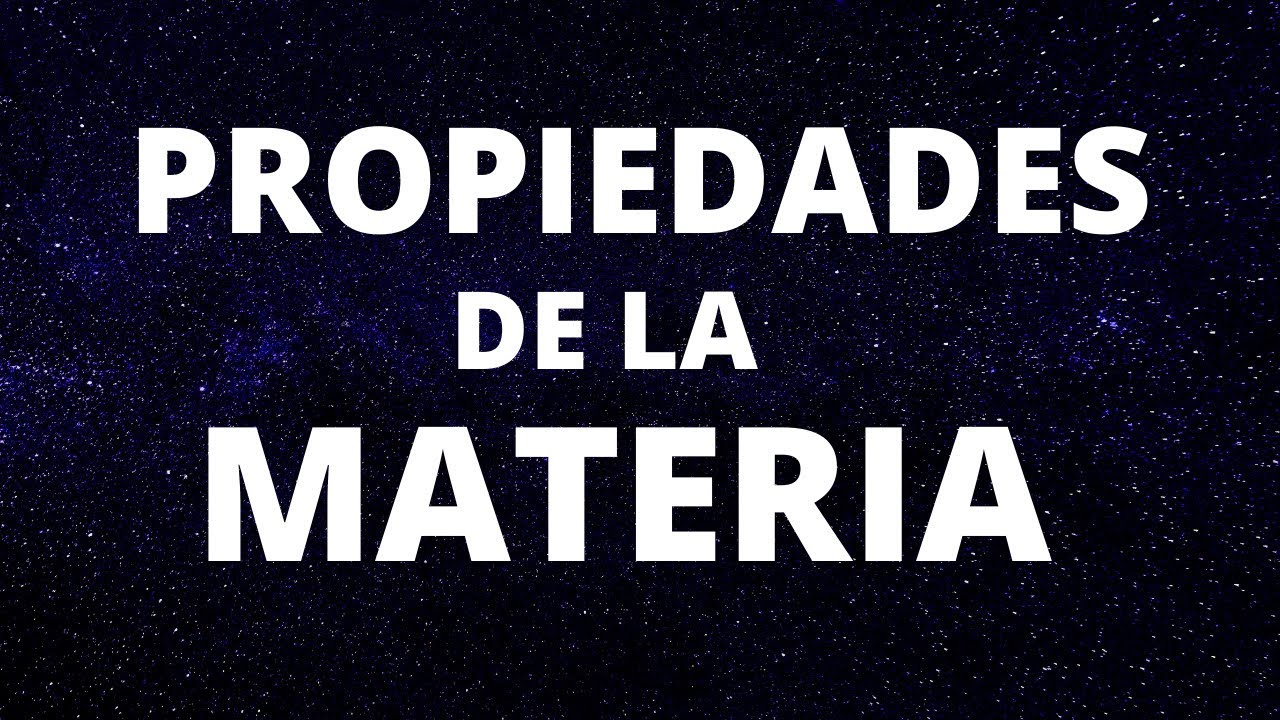 Propiedades De La Materia Fisicas Y Quimicas Lifeder