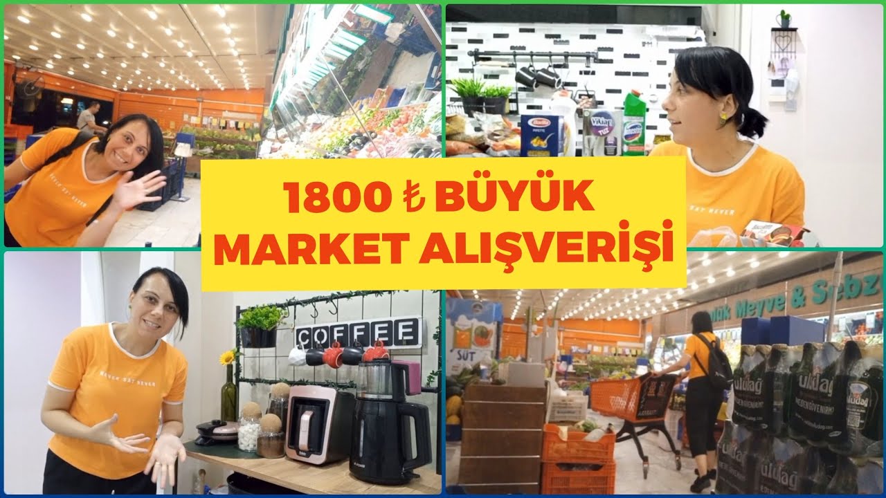 1800 ₺ DEV AYLIK MARKET ALIŞVERİŞİ🛒NELER ALDIK❓️ALDIKLARIMIZI BERABER YERLEŞTİRELİM-DÜZEN💖SOMON🥩