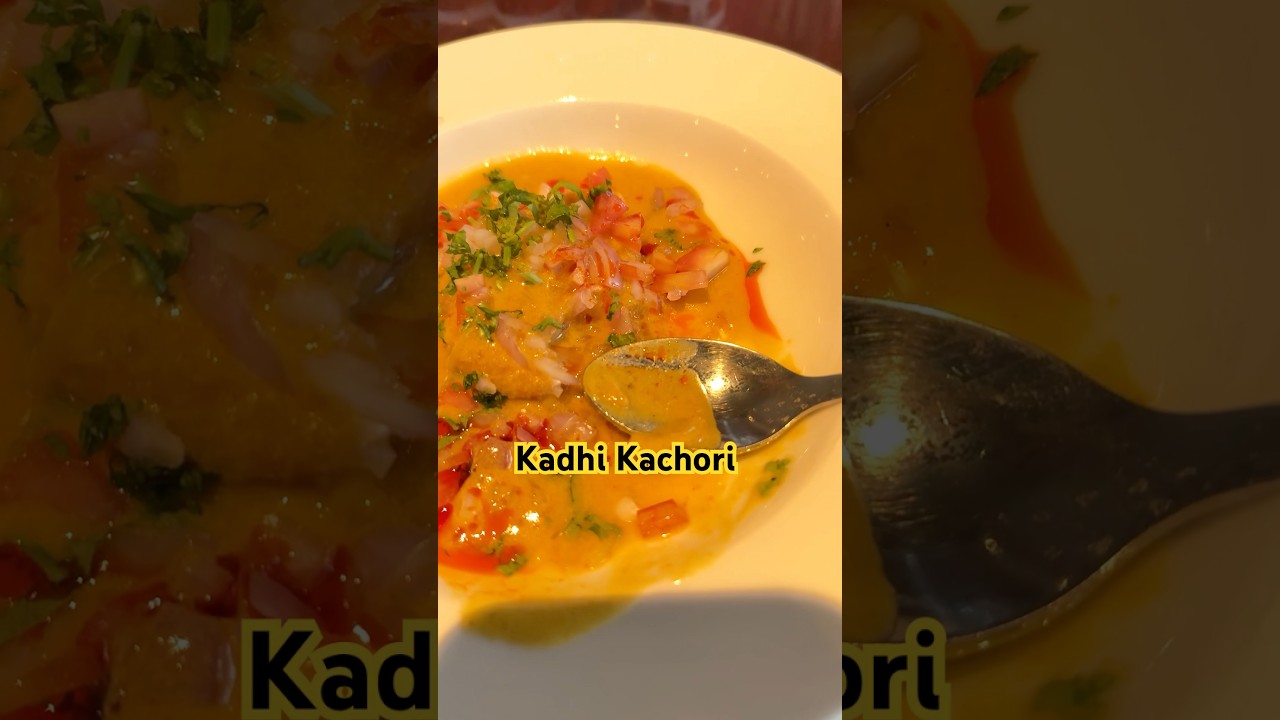 Kadhi Kachori Hyatt Regency Chandigarh #food #ytshorts