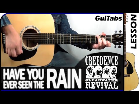 How To Play Have You Ever Seen The Rain - Creedence Clearwater Revival Guitar Lesson Gtbs164
