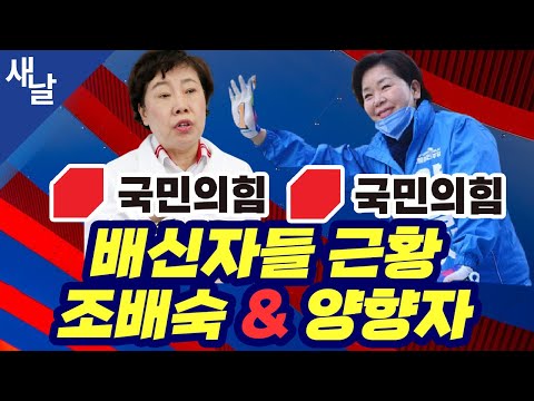 [짤] 배신자들 - 양향자, 조배숙 근황