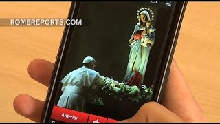 An app that allows you to easily share hundreds of images of Jesus and the saints screenshot 4