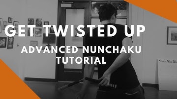 Nunchaku Tutorial Combo  - Get  twisted up!  Press pass combo!