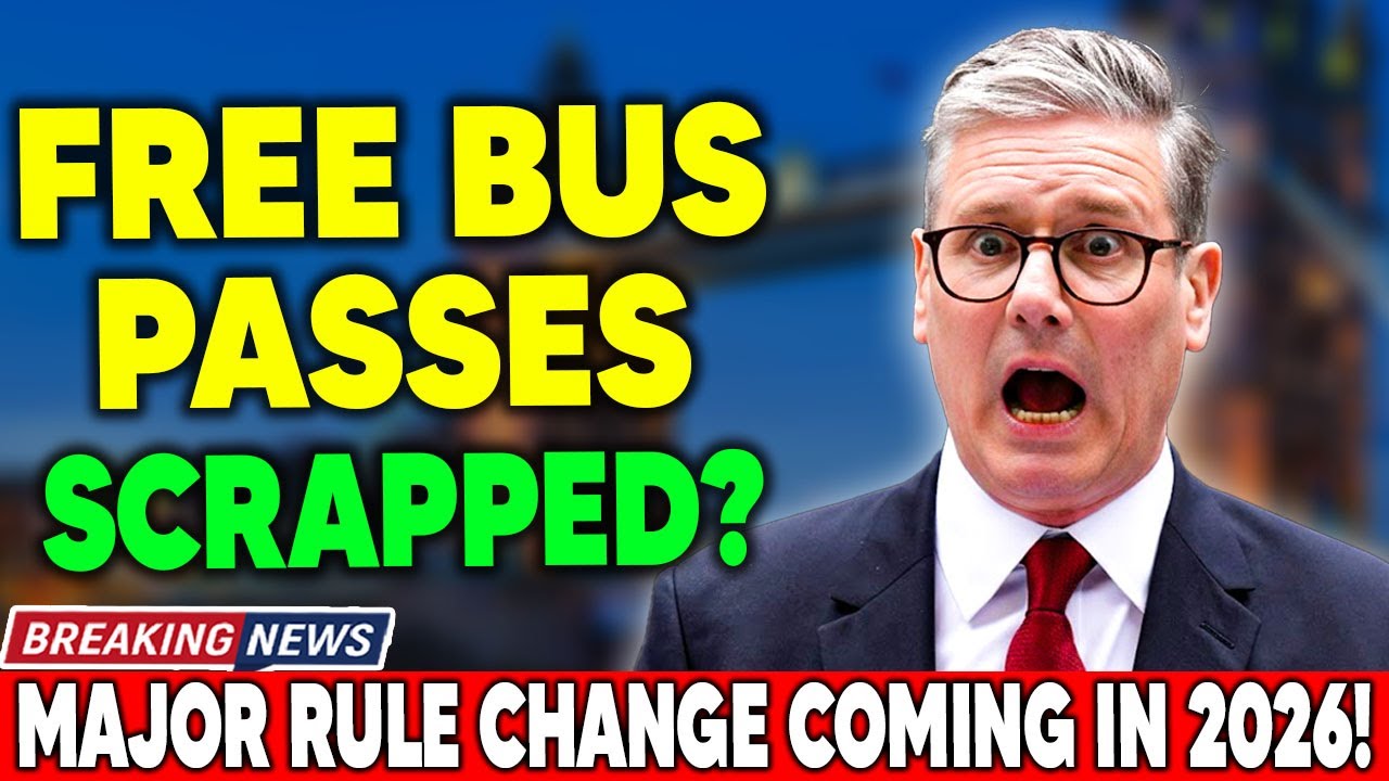WARNING: FREE UK Bus Passes Could Be Scrapped in 2026 – What Pensioners Must Know