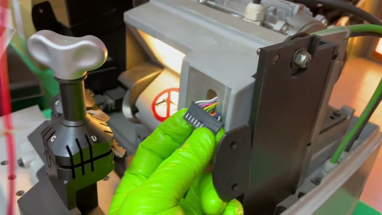 Sensor láser de máquina Leonardo copiadora de llaves automatica