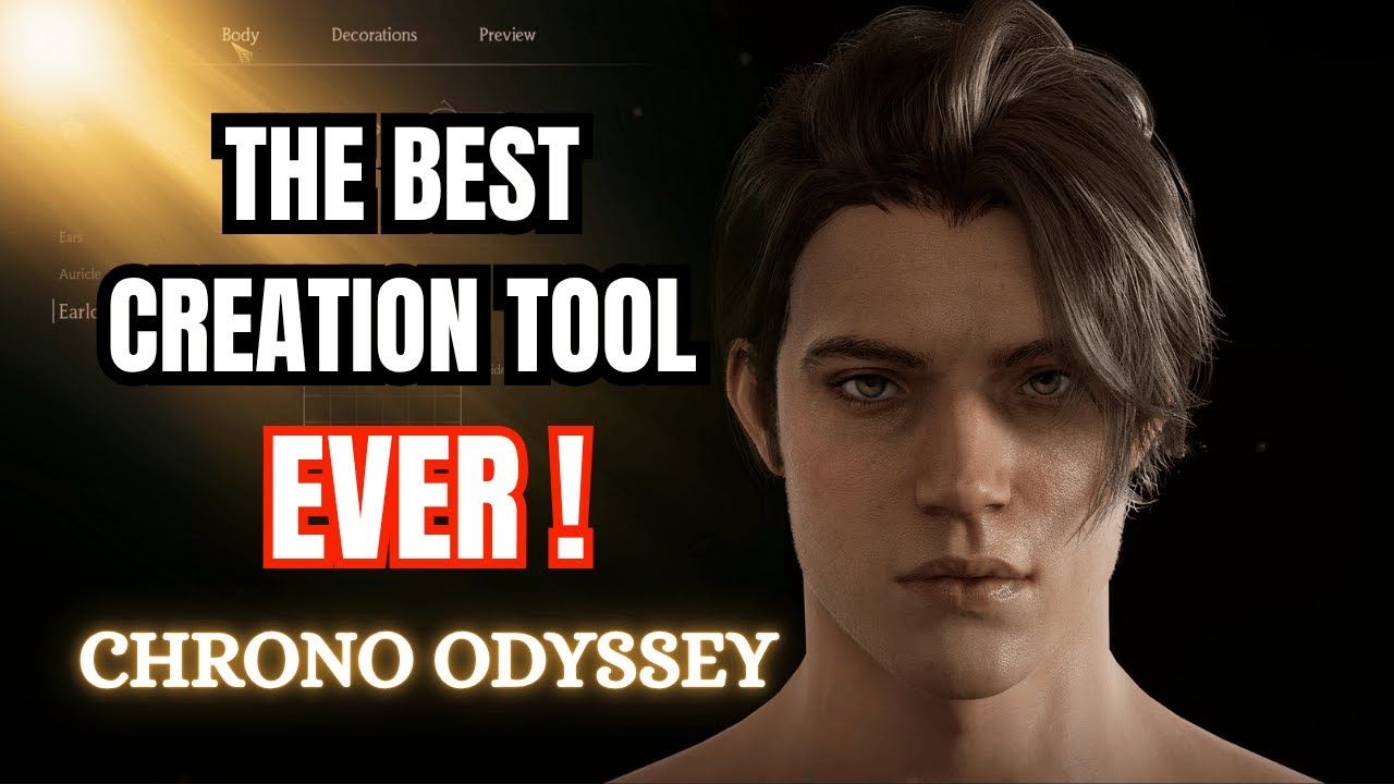 Chrono Odyssey CBT - Character Creation: Male Berserker (No Commentary)