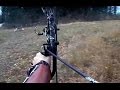 Jäniksen metsästystä jousella - Bowhunting hare in Finland