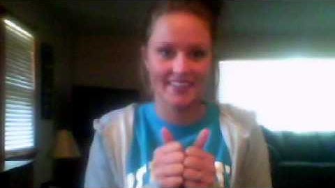 Webcam Video Assignment #1 for ASL-102