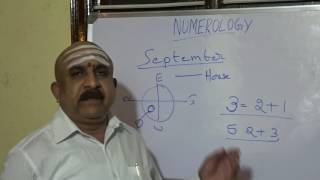 Significations of the birth month September - Numerology.