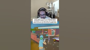 Faze Sway Went VS Peter Bot And This HAPPENED 😭