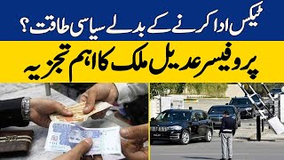 Entitled To Political Power In Exchange For Paying Taxes