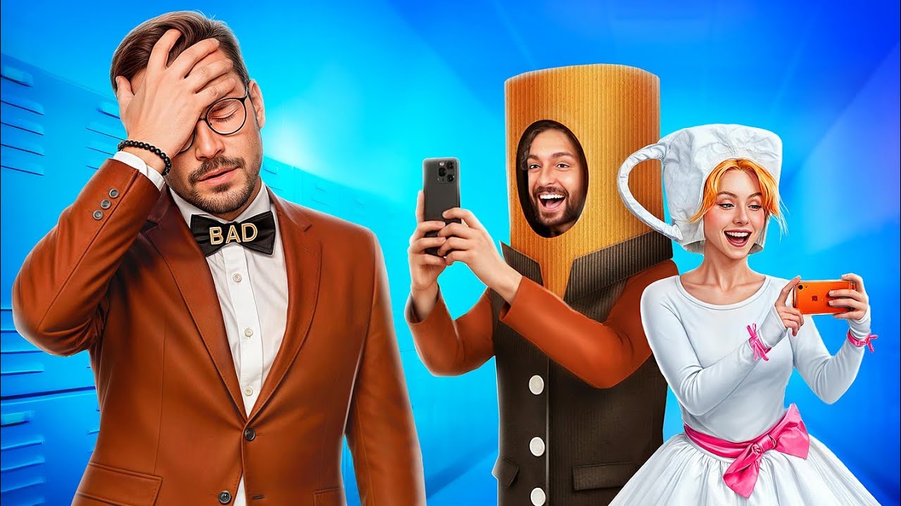 Итальянский мем против плохого учителя! Балерина Капучино в колледже!