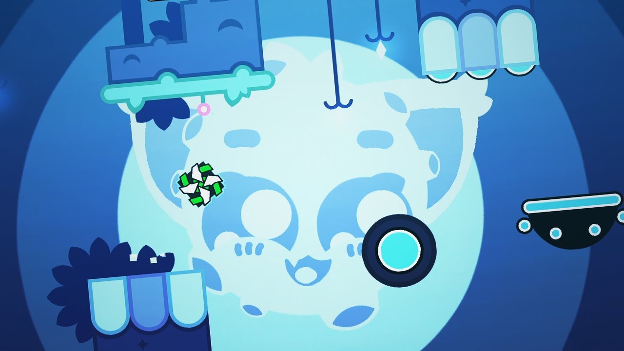 Moonlight geometry dash. Geometry dash луна. Мунлайт геометрии даш. Unzor moonlight. Moonlight геометрии даш.