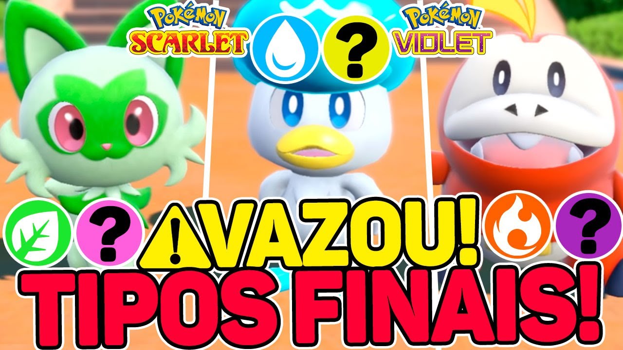 COMO SERÃO EVOLUÇÕES POKÉMON DOS NOVOS INICIAIS?? Sprigatito Fuecoco Quaxly  Evolutions 