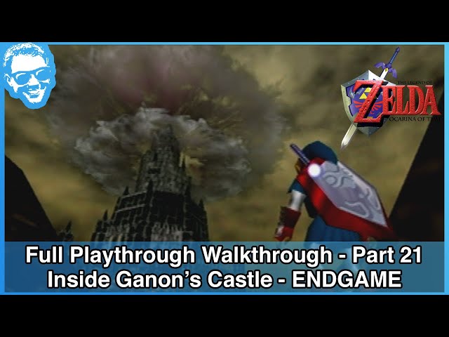 Ocarina of Time walkthrough - Ganon's Tower - Zelda's Palace